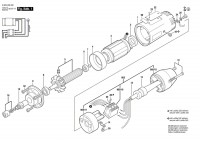 Bosch 0 602 229 001 ---- Hf Straight Grinder Spare Parts